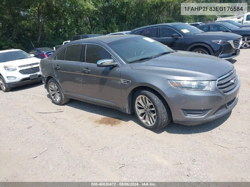 2014 Ford Taurus Limited VIN: 1FAHP2F83EG176584 Lot: 40030472