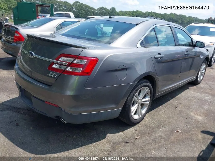 1FAHP2E88EG154470 2014 Ford Taurus Sel