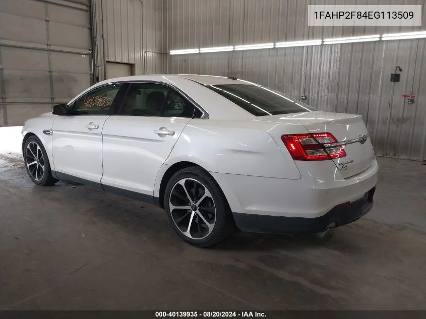 1FAHP2F84EG113509 2014 Ford Taurus Limited