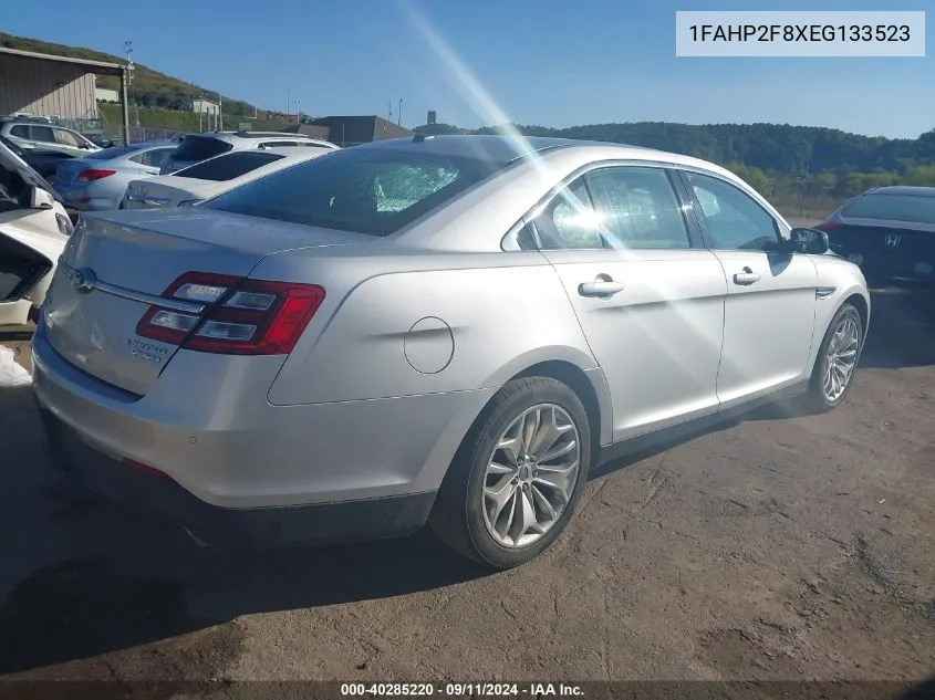 2014 Ford Taurus Limited VIN: 1FAHP2F8XEG133523 Lot: 40285220