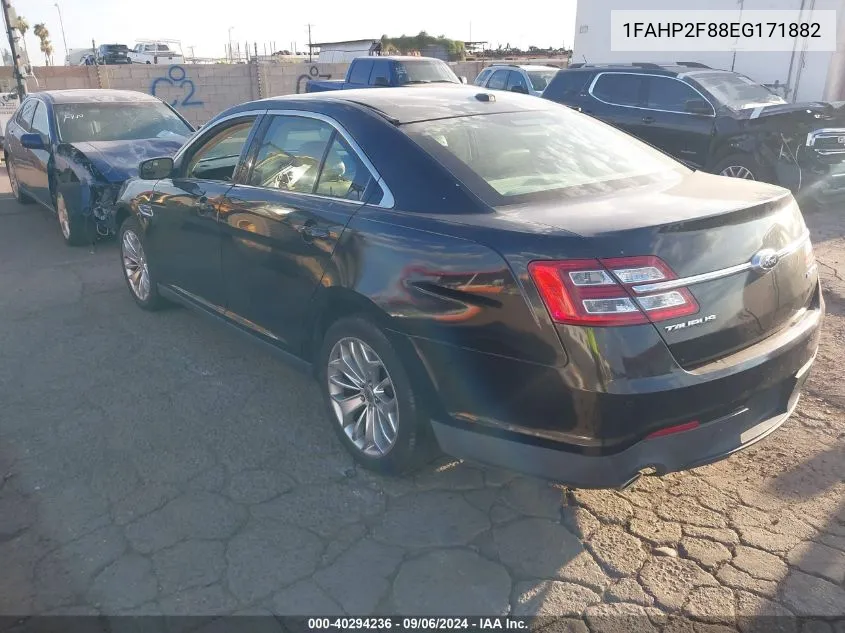 2014 Ford Taurus Limited VIN: 1FAHP2F88EG171882 Lot: 40294236