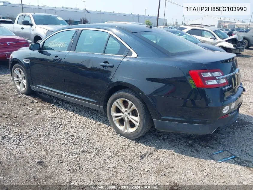 1FAHP2H85EG103990 2014 Ford Taurus Sel