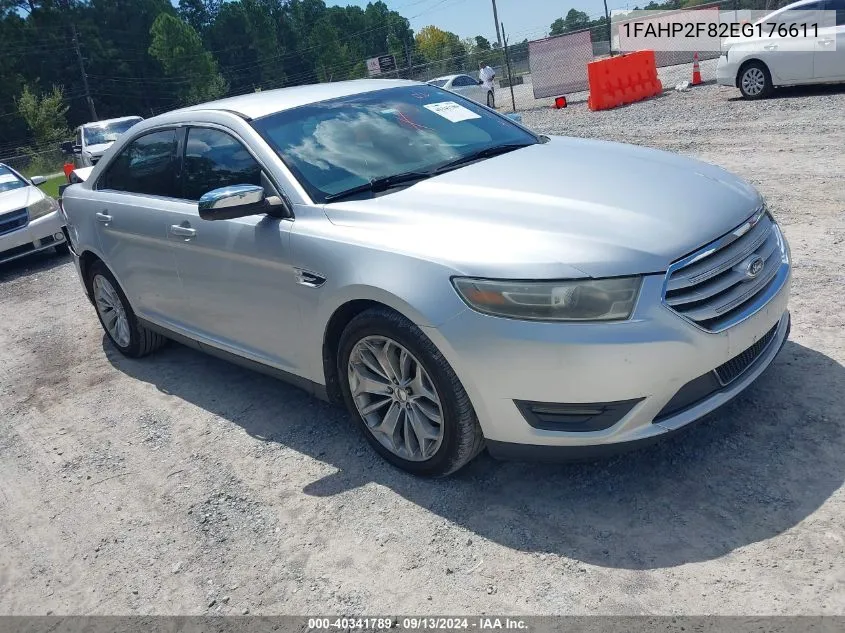 2014 Ford Taurus Limited VIN: 1FAHP2F82EG176611 Lot: 40341789