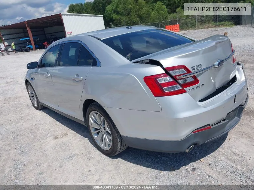 1FAHP2F82EG176611 2014 Ford Taurus Limited