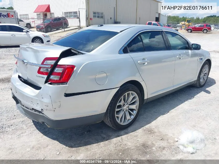 1FAHP2F82EG176611 2014 Ford Taurus Limited