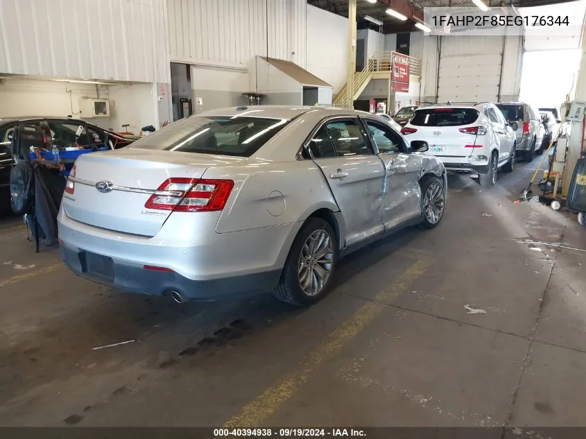 1FAHP2F85EG176344 2014 Ford Taurus Limited