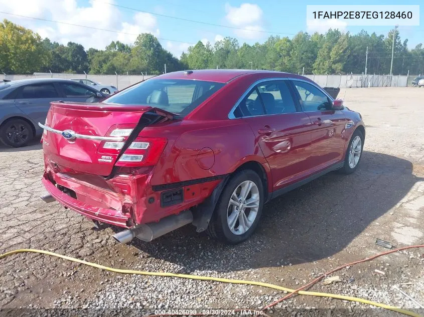 2014 Ford Taurus Sel VIN: 1FAHP2E87EG128460 Lot: 40426098