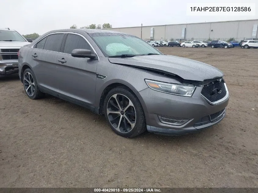 1FAHP2E87EG128586 2014 Ford Taurus Sel