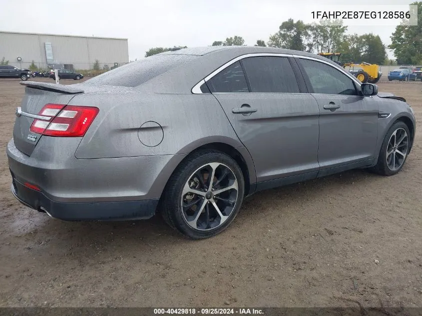 1FAHP2E87EG128586 2014 Ford Taurus Sel