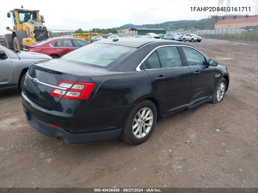 1FAHP2D84EG161711 2014 Ford Taurus Se