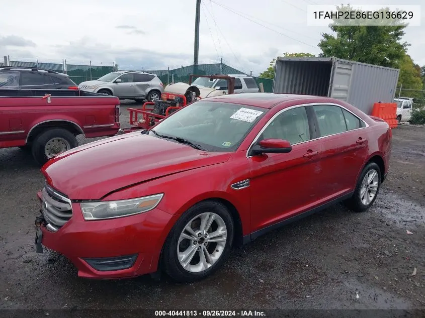 1FAHP2E86EG136629 2014 Ford Taurus Sel