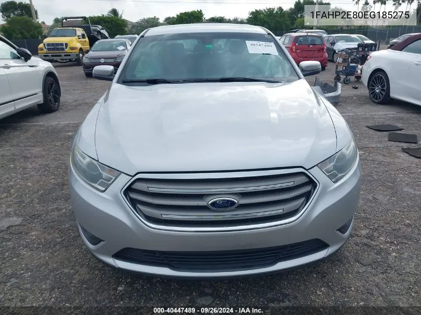 2014 Ford Taurus Sel VIN: 1FAHP2E80EG185275 Lot: 40447489