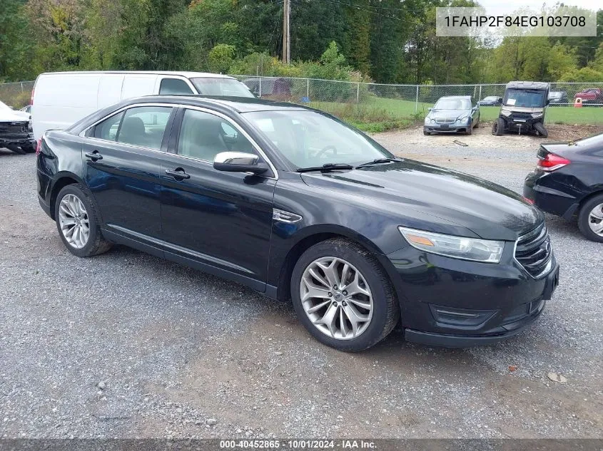 1FAHP2F84EG103708 2014 Ford Taurus Limited