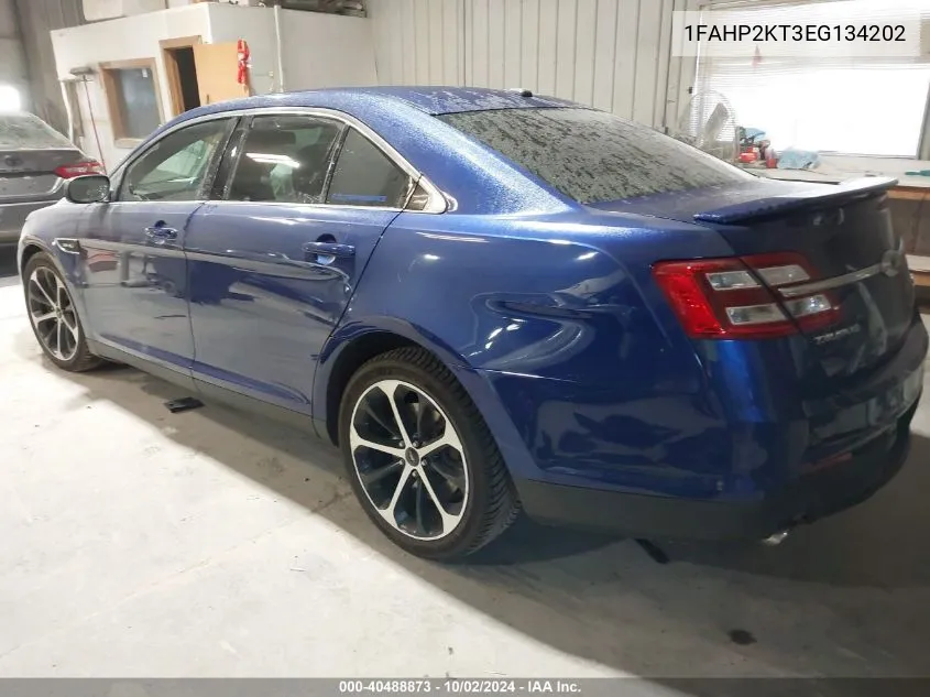 1FAHP2KT3EG134202 2014 Ford Taurus Sho