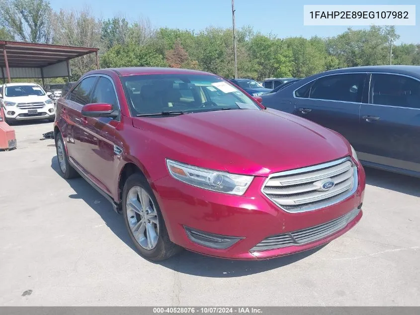 1FAHP2E89EG107982 2014 Ford Taurus Sel