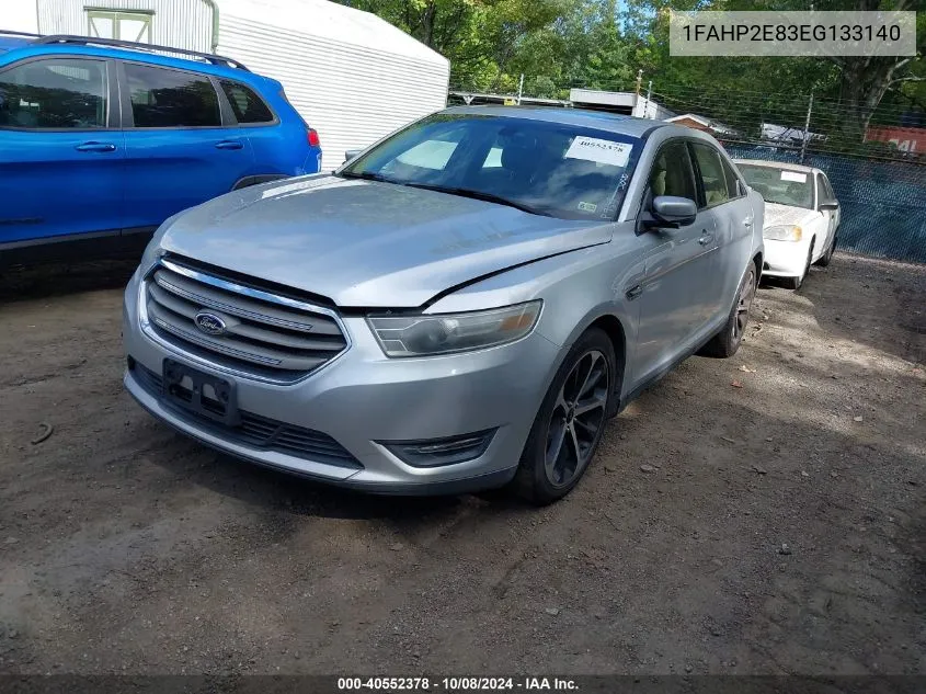 2014 Ford Taurus Sel VIN: 1FAHP2E83EG133140 Lot: 40552378