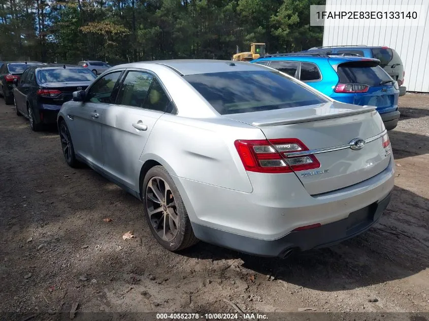 2014 Ford Taurus Sel VIN: 1FAHP2E83EG133140 Lot: 40552378