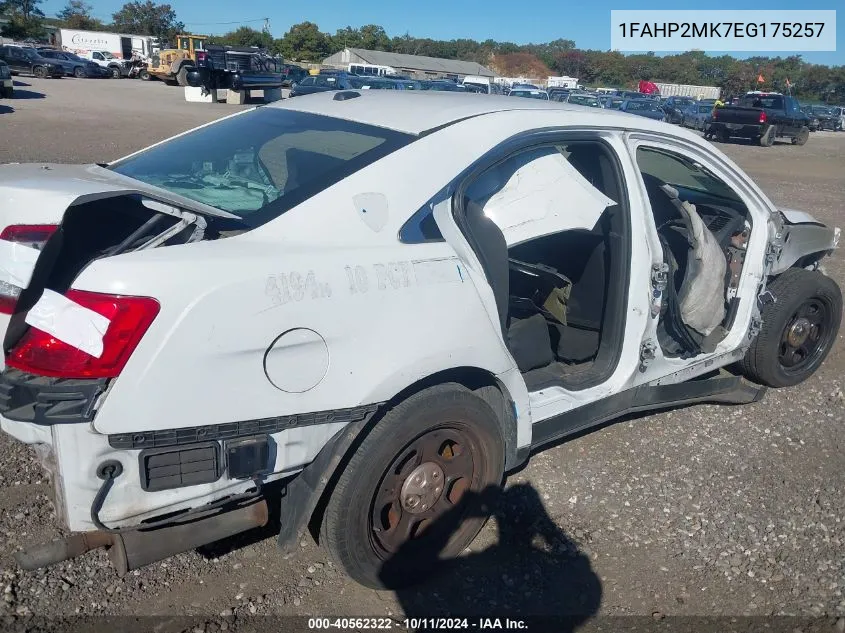 1FAHP2MK7EG175257 2014 Ford Taurus Police Interceptor