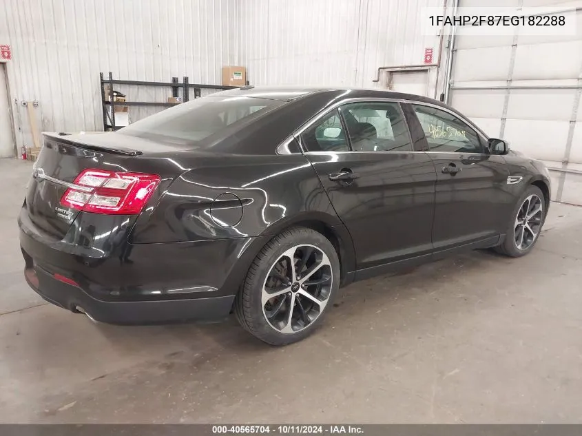 1FAHP2F87EG182288 2014 Ford Taurus Limited