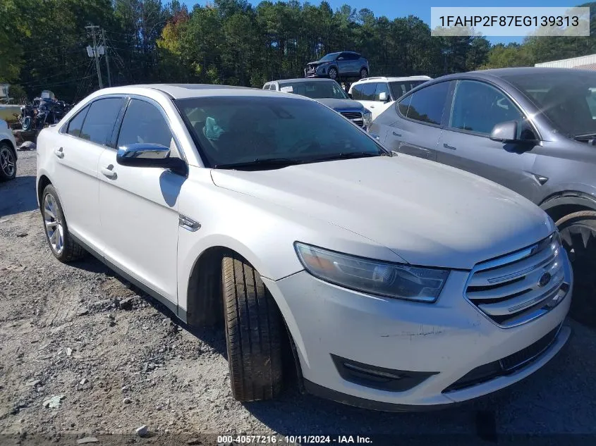 2014 Ford Taurus Limited VIN: 1FAHP2F87EG139313 Lot: 40577216