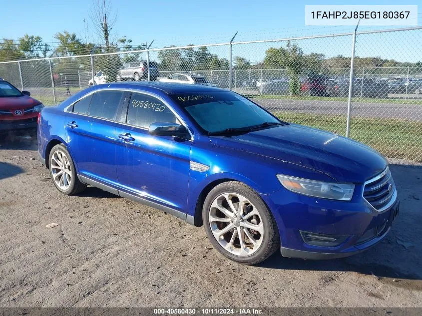 2014 Ford Taurus Limited VIN: 1FAHP2J85EG180367 Lot: 40580430