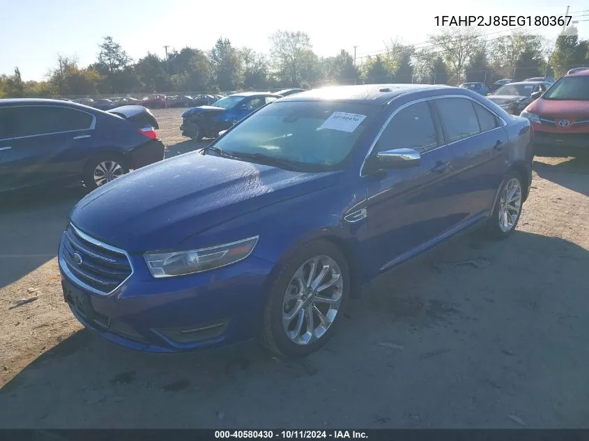 1FAHP2J85EG180367 2014 Ford Taurus Limited