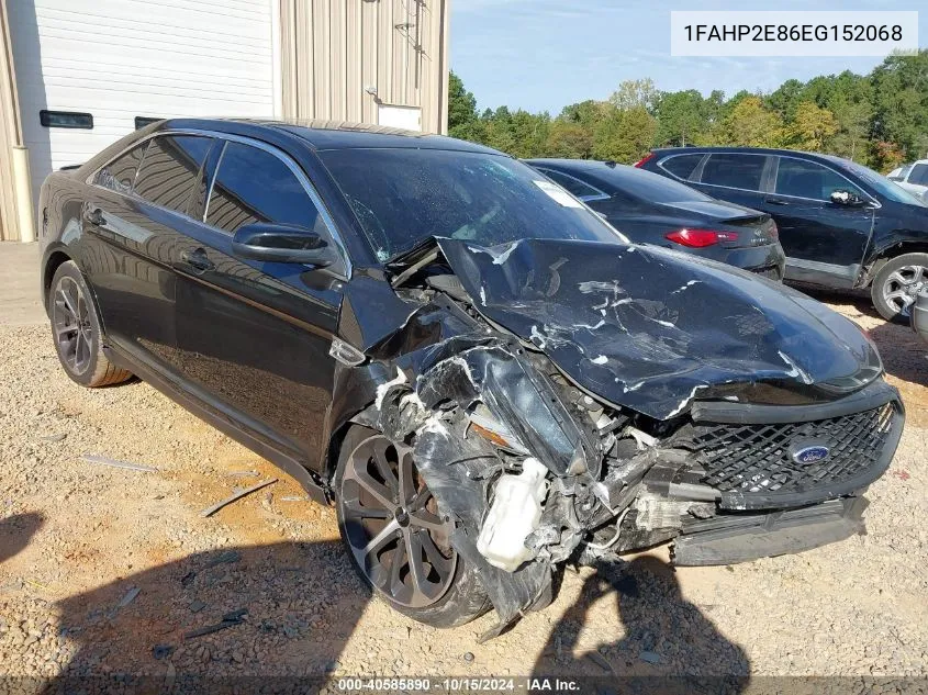 2014 Ford Taurus Sel VIN: 1FAHP2E86EG152068 Lot: 40585890