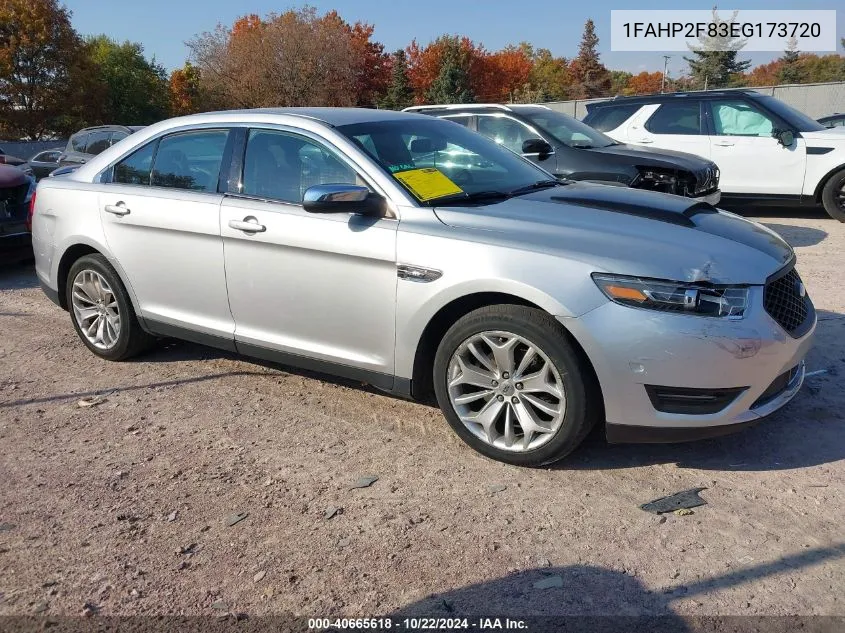 2014 Ford Taurus Limited VIN: 1FAHP2F83EG173720 Lot: 40665618