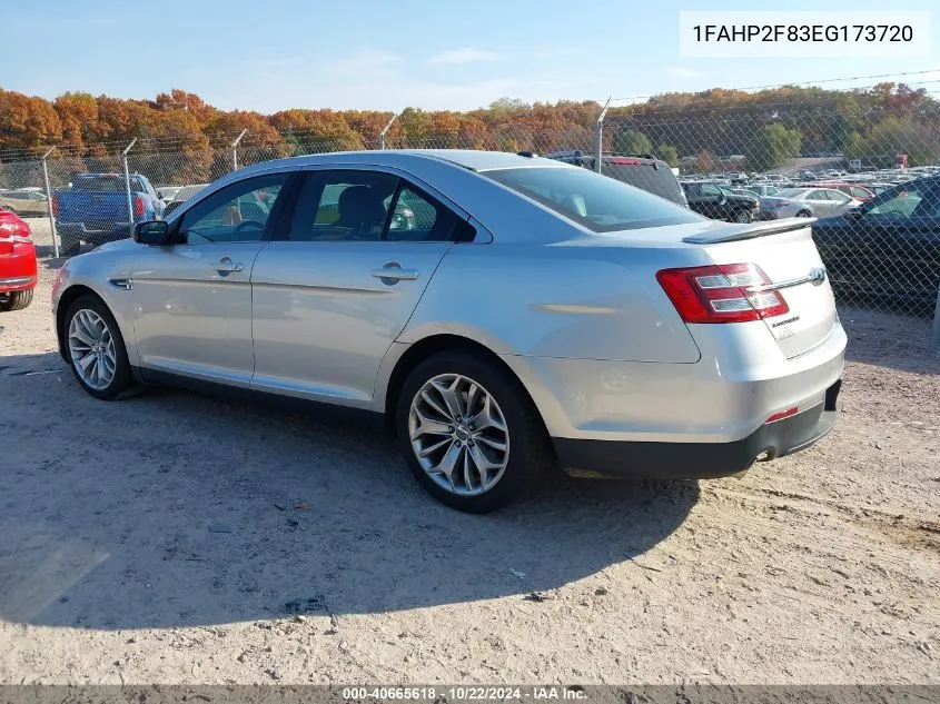 2014 Ford Taurus Limited VIN: 1FAHP2F83EG173720 Lot: 40665618