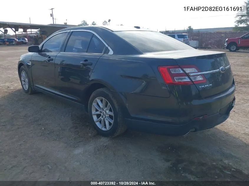 1FAHP2D82EG161691 2014 Ford Taurus Se