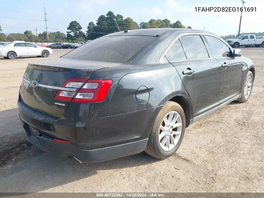 1FAHP2D82EG161691 2014 Ford Taurus Se