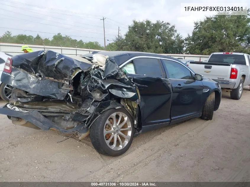 2014 Ford Taurus Limited VIN: 1FAHP2F8XEG134011 Lot: 40731306