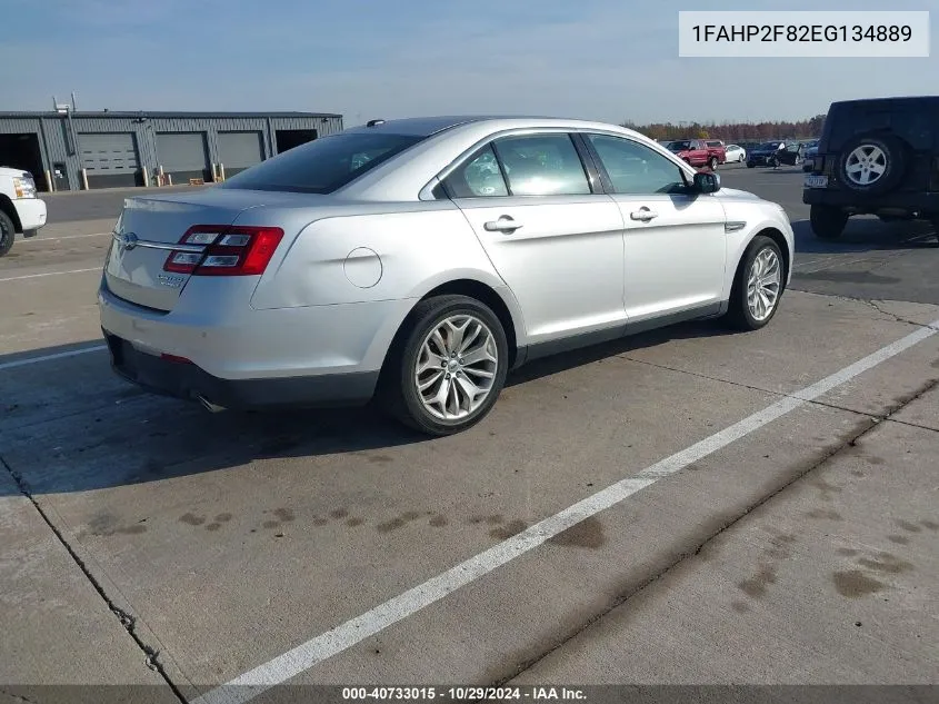 2014 Ford Taurus Limited VIN: 1FAHP2F82EG134889 Lot: 40733015