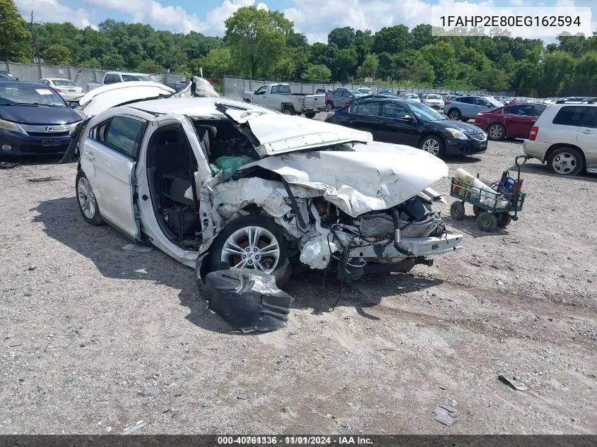 2014 Ford Taurus Sel VIN: 1FAHP2E80EG162594 Lot: 40761336