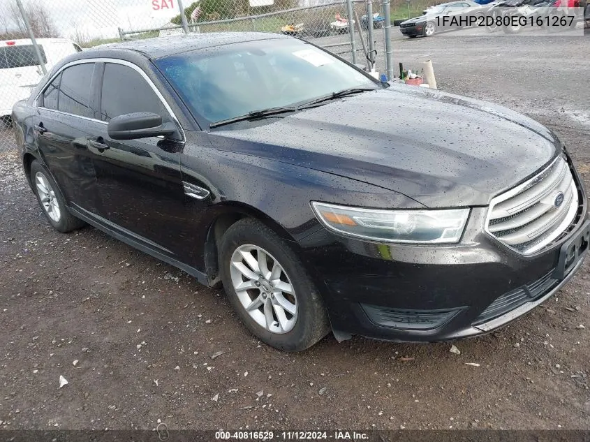 2014 Ford Taurus Se VIN: 1FAHP2D80EG161267 Lot: 40816529