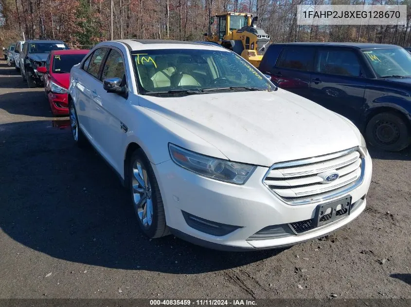 2014 Ford Taurus Limited VIN: 1FAHP2J8XEG128670 Lot: 40835459