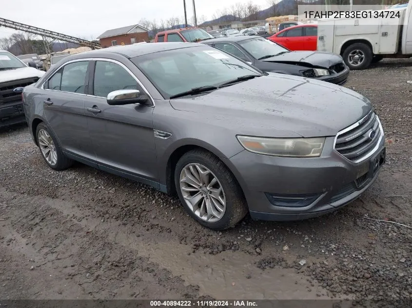 2014 Ford Taurus Limited VIN: 1FAHP2F83EG134724 Lot: 40894222