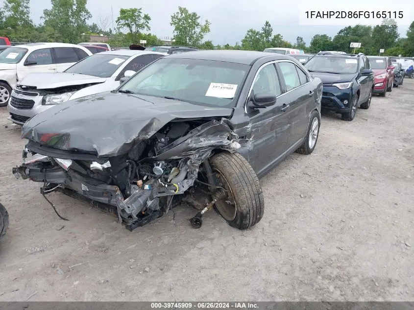 2015 Ford Taurus Se VIN: 1FAHP2D86FG165115 Lot: 39745909