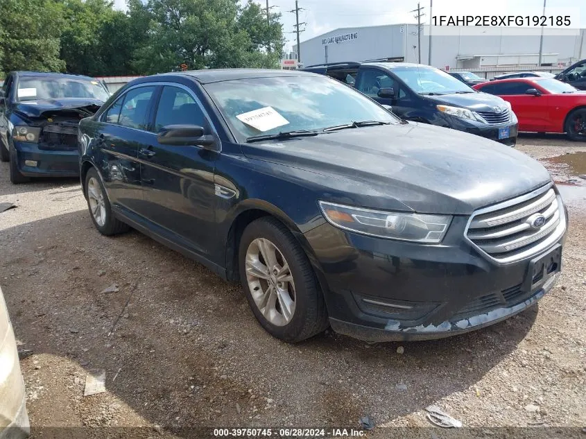 2015 Ford Taurus Sel VIN: 1FAHP2E8XFG192185 Lot: 39750745