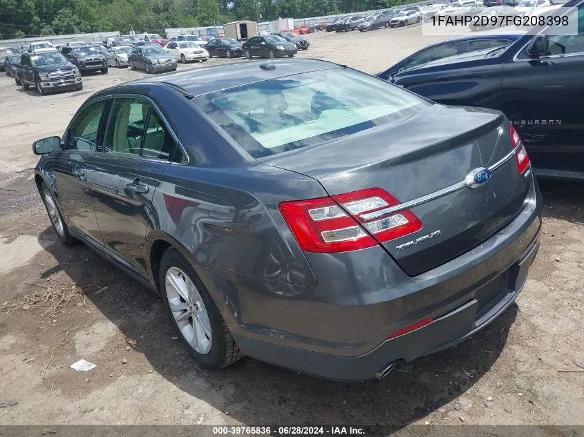 1FAHP2D97FG208398 2015 Ford Taurus Se