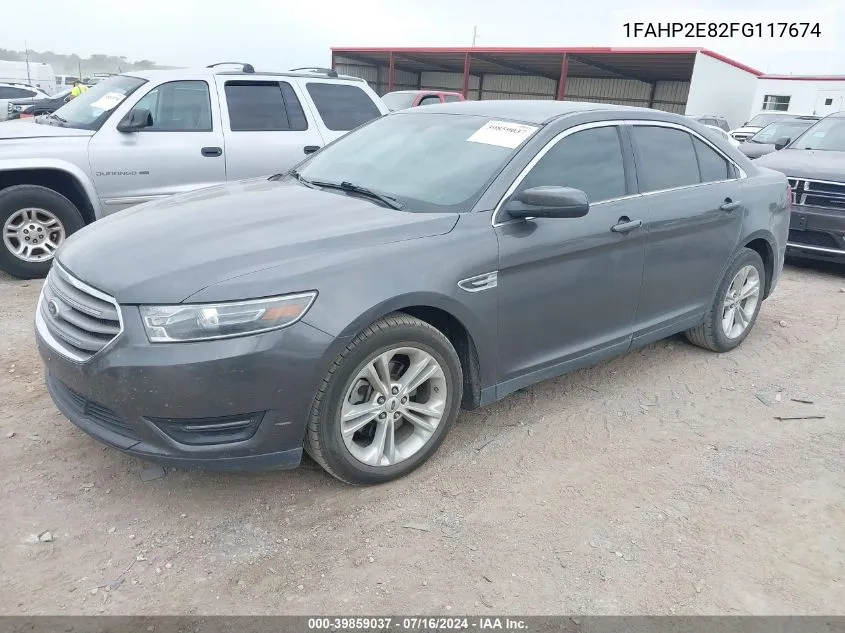 2015 Ford Taurus Sel VIN: 1FAHP2E82FG117674 Lot: 39859037