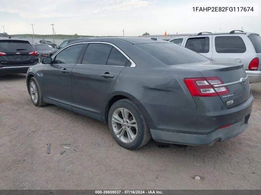 1FAHP2E82FG117674 2015 Ford Taurus Sel