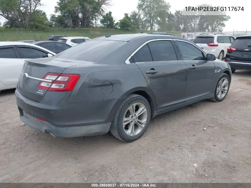 1FAHP2E82FG117674 2015 Ford Taurus Sel