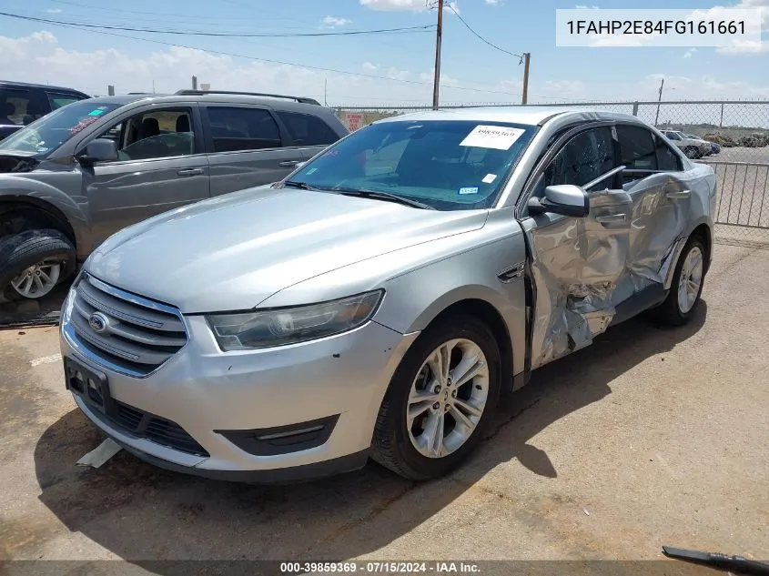 2015 Ford Taurus Sel VIN: 1FAHP2E84FG161661 Lot: 39859369