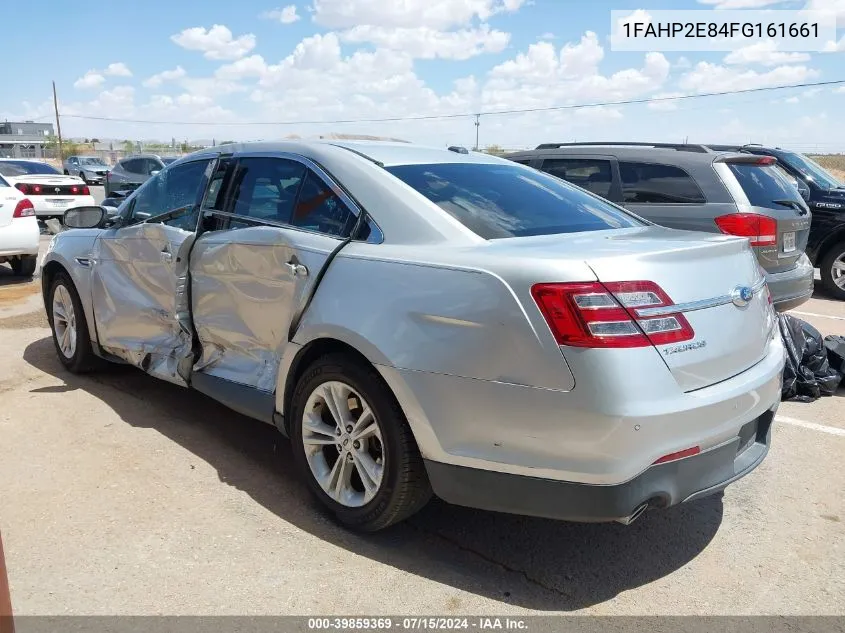 2015 Ford Taurus Sel VIN: 1FAHP2E84FG161661 Lot: 39859369