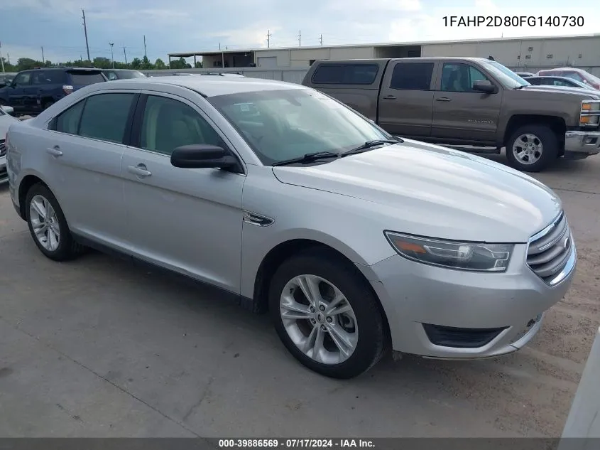 1FAHP2D80FG140730 2015 Ford Taurus Se