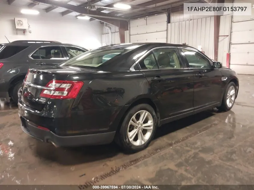 1FAHP2E80FG153797 2015 Ford Taurus Sel