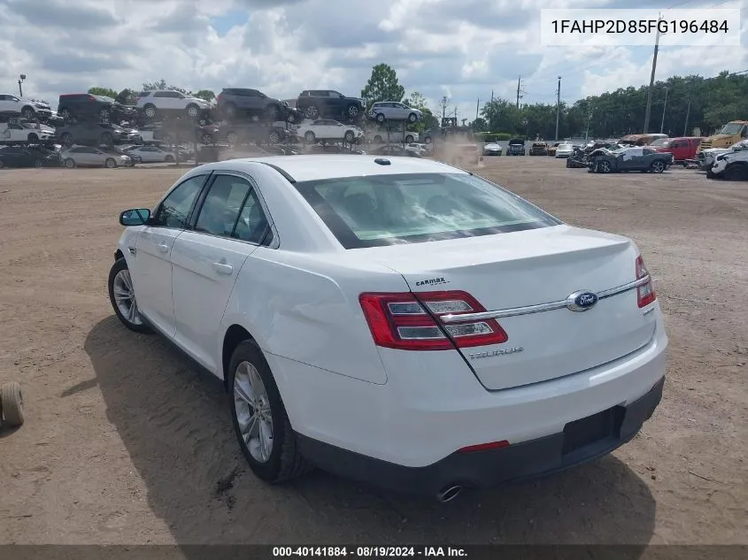 1FAHP2D85FG196484 2015 Ford Taurus Se