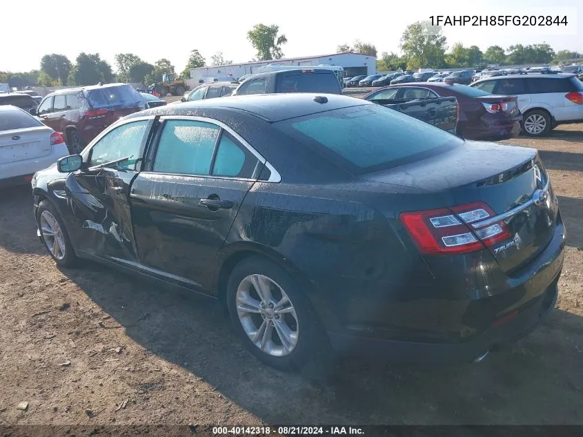 2015 Ford Taurus Sel VIN: 1FAHP2H85FG202844 Lot: 40142318