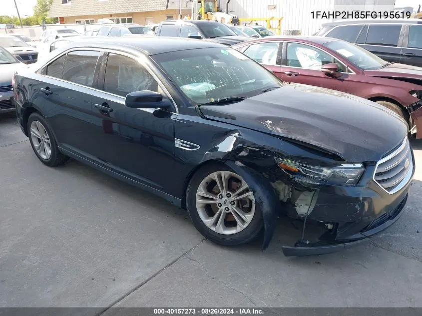 2015 Ford Taurus Sel VIN: 1FAHP2H85FG195619 Lot: 40157273